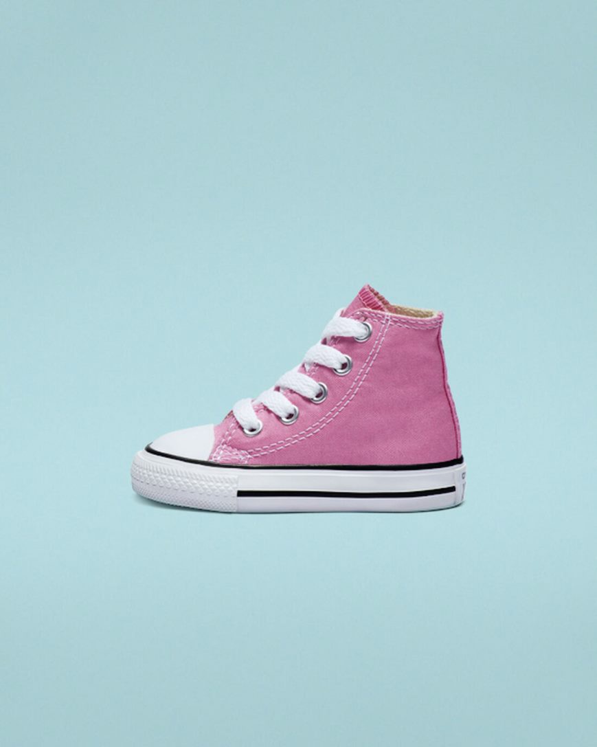 Tenisky Vysoke Converse Chuck Taylor All Star Klasické Chlapcenske Ruzove | SK ZPXN115